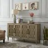 Liberty Furniture 2064-AC6838 Devonshire - 4 Door Accent Cabinet - Driftwood
