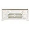 Liberty Furniture 244-TV70 Magnolia Manor - Entertainment TV Stand - Antique White