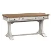 Liberty Furniture 652-HO107 Farmhouse Reimagined - Writing Desk - Antique White / Chestnut Tops