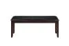 New Classic D1701-25-EBY New Classic D1701-25-EBY Gia - Bench - Ebony - Faux Leather