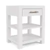 Riverside Furniture 30769 Rosalie - 1 Drawer Nightstand - White
