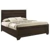 CoasterEveryday 204390KE Kauffman - Wood Eastern King Storage Panel Bed - Dark Cocoa