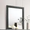 CoasterEveryday 223384 Melody - Upholstered Dresser Mirror - Gray