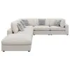 CoasterEssence 551321-SET Serene - 6 Piece Upholstered Modular Sectional Sofa - Beige