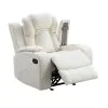 New Classic U1769V-13-WHT New Classic U1769V-13-WHT Orion II - Glider Recliner - White