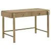Coaster Fine Furniture 224307-SET Arini - 2 Piece Makeup Vanity Table And Mirror Set - Sand Wash