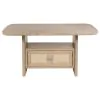Coaster Fine Furniture 109388 Kailani - Cane Counter Height Storage Dining Table - Beige Oak