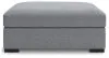 Benchcraft® 6130508 Bealton - Oversized Accent Ottoman - Salt And Pepper