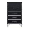 New Classic B1891-070 Ava - 5 Drawer Chest - Ebony