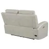 Coaster Fine Furniture 603435PPP Brickston - Triple Power Reclining Loveseat - Gray