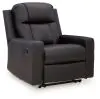 Benchcraft® 7471329 Mackmenville - Zero Wall Recliner - Carbon