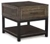 Ashley Furniture T444-3 Johurst - Rectangular End Table - Grayish Brown