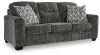 Ashley Furniture 50504/38/35/23/14 Lonoke - 4 Pc. - Sofa, Loveseat, Chair And A Half, Ottoman - Gunmetal