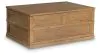 Ashley Furniture T655-9 Sharlance - Lift Top Cocktail Table - Light Brown