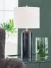 Ashley Furniture L236074 Hanzila - Poly Table Lamp - Black / Gold Finish