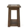 Riverside Furniture 27512 Riverside Furniture 27512 Lakepoint - Chairside Table - Oxford Oak