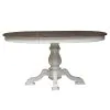 Liberty Furniture 244-DR-PED Magnolia Manor - Pedestal Table - Antique White