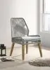 CoasterElevations 110033 Nakia - Woven Rope Dining Side Chairs (Set of 2) - Gray