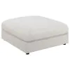 CoasterEssence 551323 Serene - Square Upholstered Ottoman - Beige