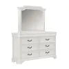 New Classic B493W-060 New Classic B493W-060 Lyndhurst - Landscape Mirror - Vintage White