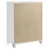 Coaster Fine Furniture 224965 Marmore - 5-Drawer Bedroom Chest Of Drawers - White