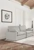 Coaster Fine Furniture 609562P Collins - 2 Piece Upholstered Power Reclining Loveseat - Gray