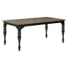 Liberty Furniture 244B-T4444 Liberty Furniture 244B-T4444 Magnolia Manor - Drop Leaf Table - Weathered Bark & Antique Black