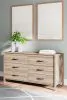 Ashley Furniture EB3929-231 Battelle - Six Drawer Dresser - Tan