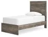 Ashley Furniture B2587B11 Ralinksi - Twin Panel Bed - Gray