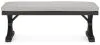 Ashley Furniture P792-600 Beachcroft - Bench With Cushion - Black / Light Gray