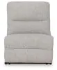 Ashley Furniture 93605S9 Ashley Furniture 93605S9 Acklen Place - 6-Piece Power Reclining Sectional - Pewter