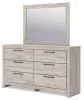 Ashley Furniture PCB1120B1 Ashley Furniture PCB1120B1 Broachmyn - Dresser And Mirror - Gray