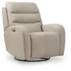 Ashley Furniture PCU1550095 Motion-Max - Swivel Glider Power Recliner - Stonewash