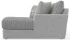 Jackson Furniture Industries 3480/46/76-18 Titan - 2 Piece Sofa Chaise With Comfort Coil Seating (Right Side Facing Chaise) - Moonstruck