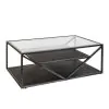 Liberty Furniture 37-OT1010 Liberty Furniture 37-OT1010 Arista - Rectangular Cocktail Table - Cobblestone Brown / Gray Dusty