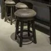 Liberty Furniture 297-OT9001 Paradise Valley - Upholstered Console Stool - Saddle Brown