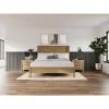 Riverside Furniture 91084-91081-91072 Riverside Furniture 91084-91081-91072 Davie - King Panel Bed - Light Brown