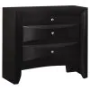CoasterEssence 200701KE-S5 Briana - 5 Piece King Bedroom Set - Black