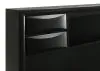 CoasterEssence 202701KE Briana - Wood Eastern King Storage Bookcase Bed - Black