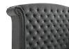 CoasterEveryday 223381Q Melody - Upholstered Queen Wingback Bed - Gray