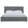 CoasterEssence 316020KW Gregory - California King Upholstered Platform Bed - Graphite