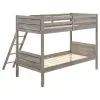 CoasterEveryday 400818 Ryder - Wood Twin Over Twin Bunk Bed - Weathered Taupe
