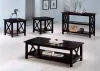 CoasterEssence 5910 Rachelle - 2-Shelf Wood Entryway Console Table - Deep Merlot