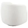 CoasterElevations 905726 Hudson - Faux Sheepskin Upholstered Swivel Chair - Natural