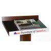Furniture of America CM-CAT045 Catalia - Book Stand - Dark Oak / Espresso