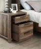 Furniture of America CM7576N Hankinson - Nightstand - Rustic Natural Tone