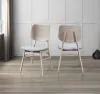 New Classic D1651W-20 New Classic D1651W-20 Oscar - Wood Back Chair (Set of 2) - White Ash