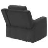 Coaster Fine Furniture 610286 Brentwood - Upholstered Recliner Chair - Dark Charcoal