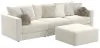 Jackson Furniture Industries 2235/37/31/36/12-16 Jackson Furniture Industries 2235/37/31/36/12-16 Ritzy - 3 Piece Modular Sofa And 1 Included Cocktail Ottoman - Bone