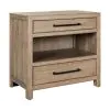 Liberty Furniture 780-BR62 Proximity Place - Bedside Chest With Charging Station - Barley Buff
